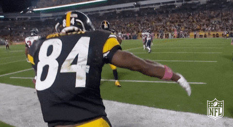 nfl celebration steelers pittsburgh touchdown gifs td giphy everything