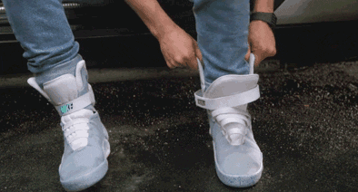 zapatos Nike en Volver al futuro