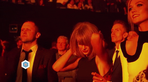 BRIT Awards happy dancing taylor swift ed sheeran