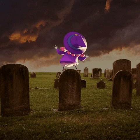 Cementery Heavy Metal GIF by Bubble Witch