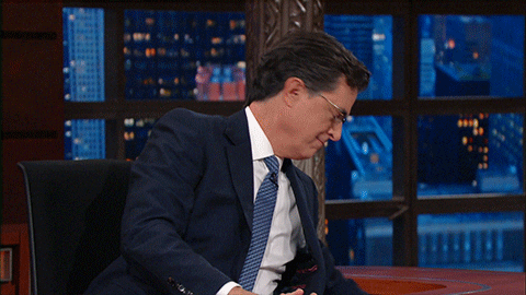 Late Show Oops GIF by The Late Show With Stephen Colbert - Find & Share on GIPHY