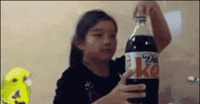 Cola Bomb in funny gifs