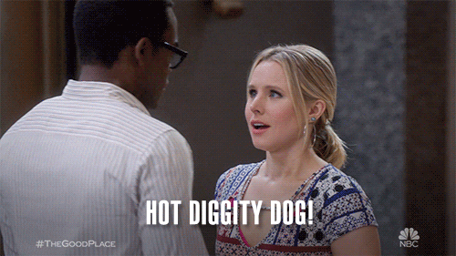 Excited Season 2 GIF by The Good Place