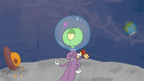 Kill Myself Outer Space GIF by Thomas Kastrati
