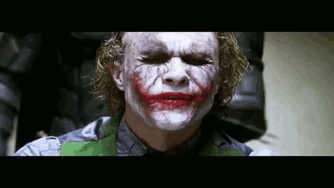 Heath Ledger wanted Christian Bale to hit him as hard as possible in the interrogation scene