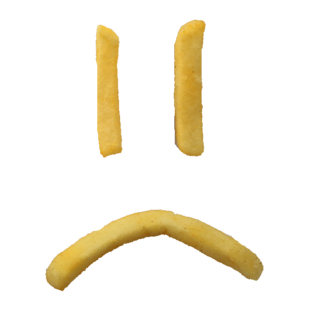 Sad French Fry Sticker By Shaking Food Gif For Ios Android Giphy My