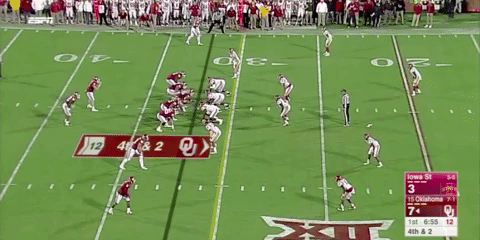 Iowa State 3-4 Double Cloud On 4Th And 2 GIFs - Find & Share on GIPHY