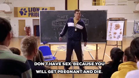 filmeditor sex sex ed sex education dont have sex because you will get pregnant and die