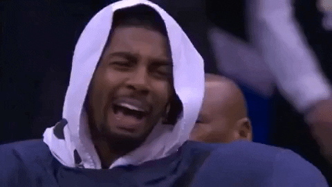 Kyrie Irving Laughing GIF by NBA - Find & Share on GIPHY
