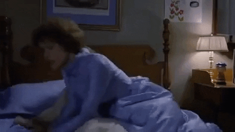 The Exorcist Bed GIF