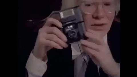 Andy Warhol GIF by Film Society of Lincoln Center - Find & Share on GIPHY