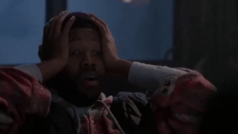 Kadeem Hardison Horror GIF