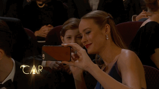 The Oscars selfie oscars 2016 brie larson jacob tremblay