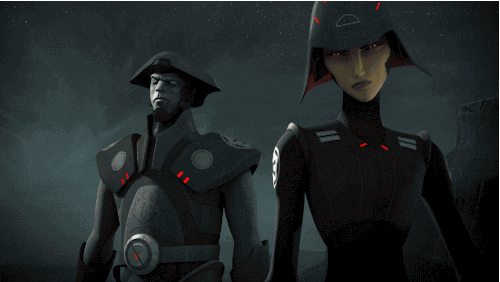 Star Wars star wars rebels lightsabers inquisitors GIF