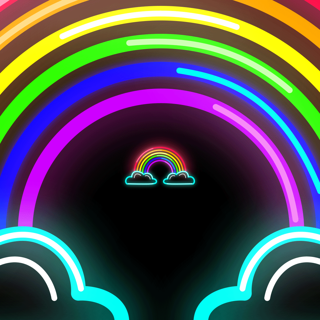 Rainbow Gif Find Share On Giphy Rainbow Aesthetic Rainbow Gif Images ...