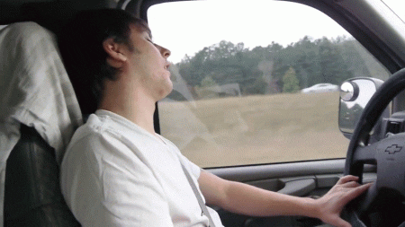 stay awake while driving