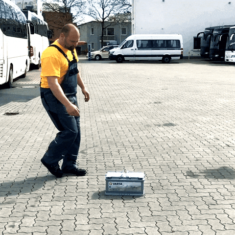 Monday Fail GIF by VARTA Automotive