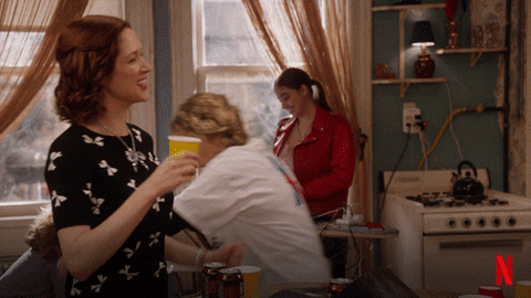 Happy Kimmy Schmidt GIF by Unbreakable Kimmy Schmidt - Find & Share on GIPHY