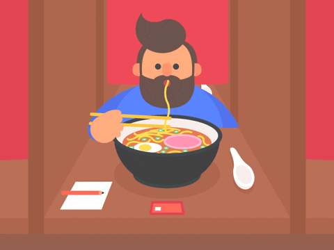 Lunch Eating GIF by James Curran - Find &amp; Share on GIPHY