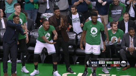 Happy Boston Celtics GIF by NBA - Find & Share on GIPHY