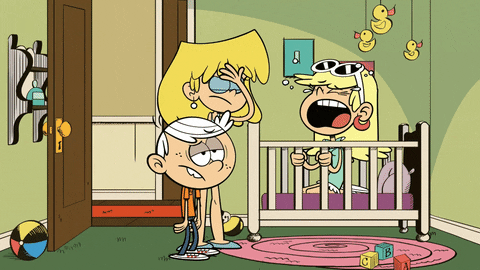 The Loud House Crying GIF by Nickelodeon