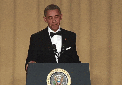 Barack Obama Boom Animated GIF