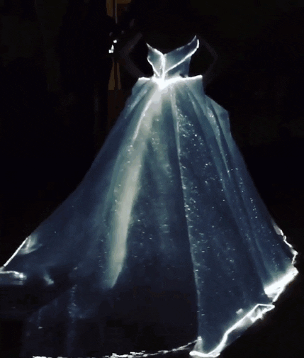 glow in the dark dress
