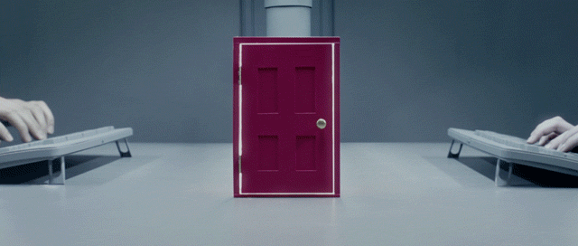 jamfactory animation hello character door