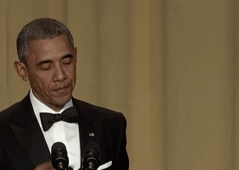 Obama mic drop