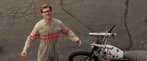 Chris Hemsworth GIF by Ghostbusters - Find & Share on GIPHY
