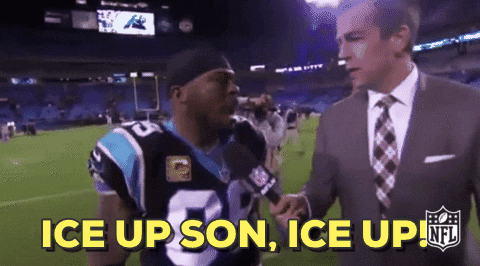 Image result for steve smith ice up son gif