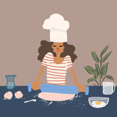Illustration Baking GIF by Denyse - Find & Share on GIPHY