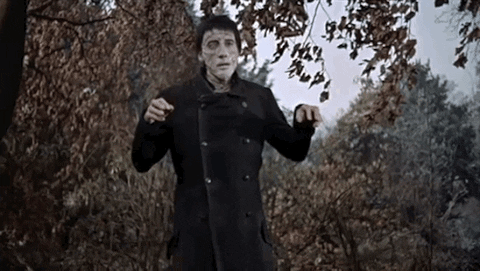 Christopher Lee I Give Up GIF by Warner Archive