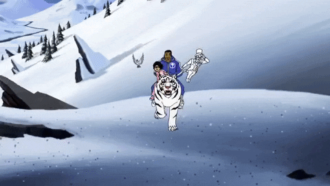 Mike Tyson Running GIF by Mike Tyson Mysteries