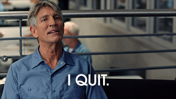 I Quit Eric Roberts GIF by Suits - Find & Share on GIPHY