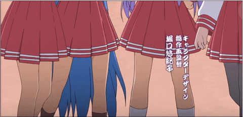 Luckystar Opening R Animegifs