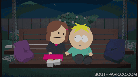 South Park Kiss GIF