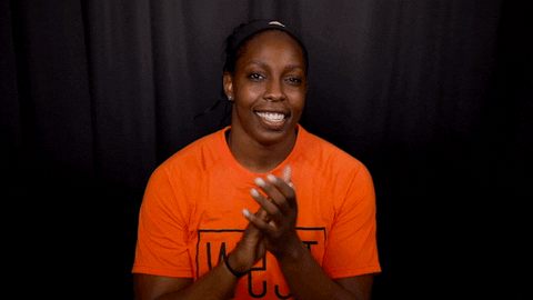 Chelsea Gray Applause GIF by WNBA
