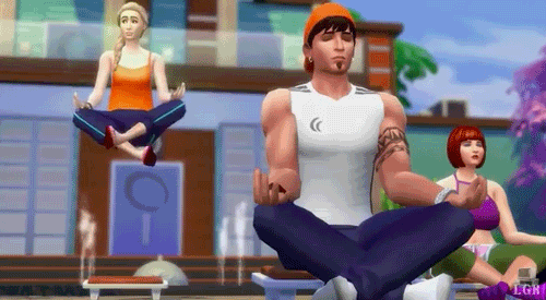 The Sims Yoga GIF - Find & Share on GIPHY