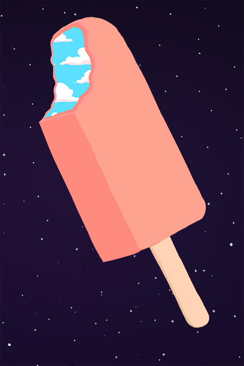 Ice Cream Art GIF by Popsicle Illusion Find & Share on GIPHY