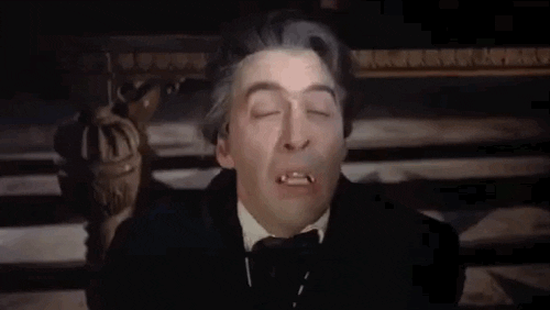 Image result for christopher lee dracula gif