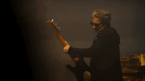 doctor who guitar peter capaldi 12th doctor series 9