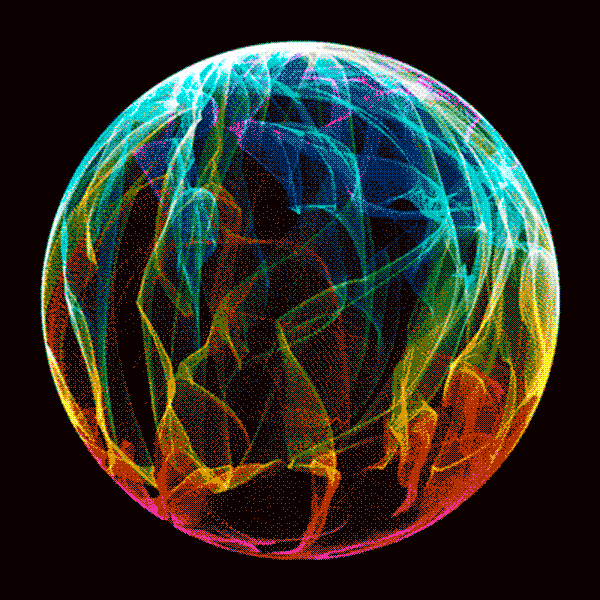 Joe Merrell psychedelic ball hypnotic plasma