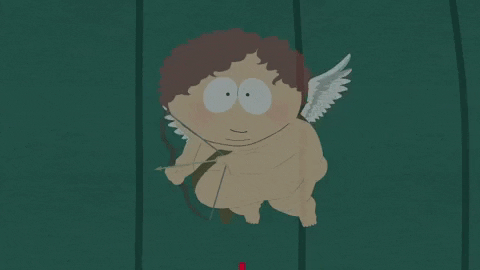 Image result for cupid cartman gif