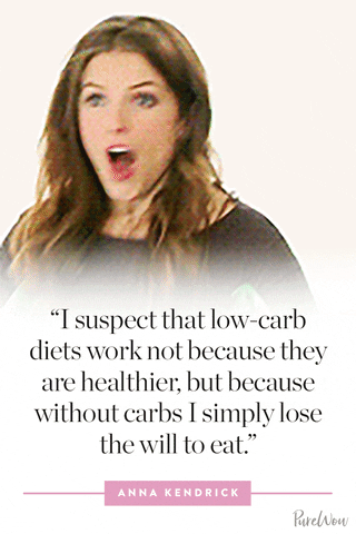 Dieting Anna Kendrick GIF by PureWow - Find & Share on GIPHY