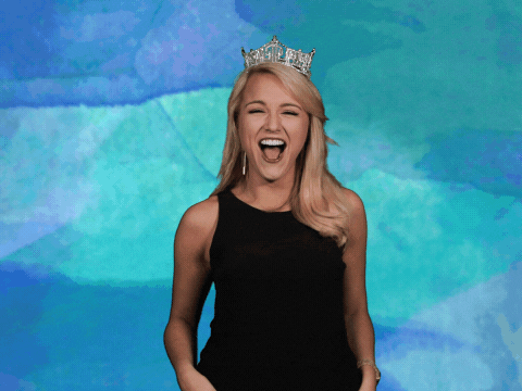 Excited Savvy Shields GIF by Miss America - Find & Share on GIPHY