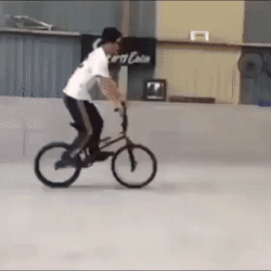 Bicycle Stunt in funny gifs