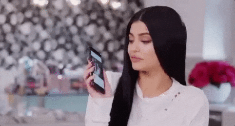 Kylie Jenner Kiss GIF