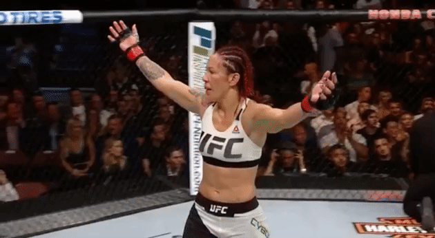 Image result for cris cyborg taunt gif