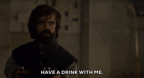 game of thrones drink flirting flirt tyrion lannister